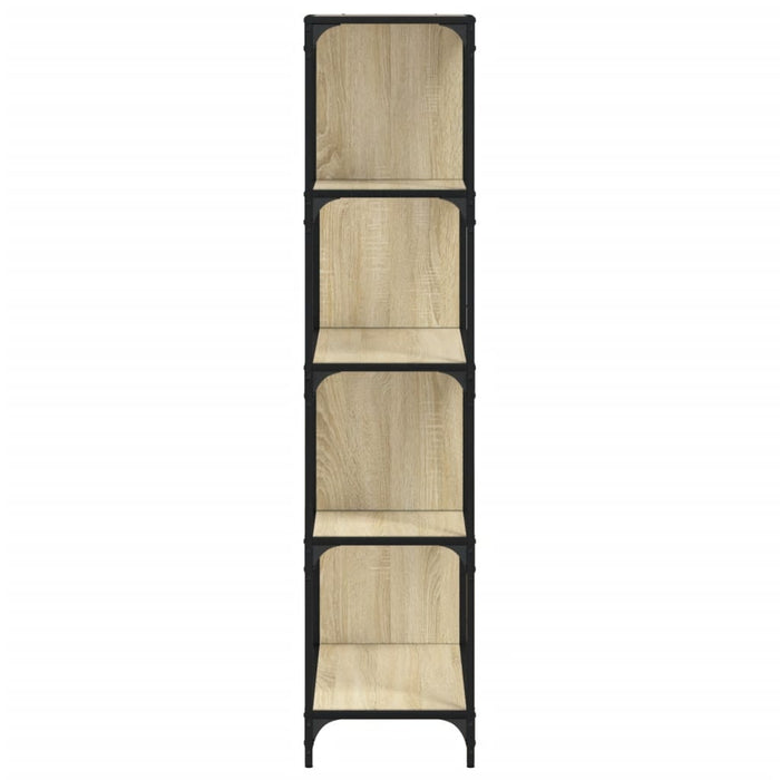 Bibliotecă 4 scări Stejar Sonoma 139x33,5x149 cm Lemn prelucrat