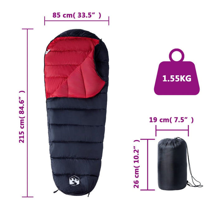 Mummy Sleeping Bag for Adults Camping 3 Seasons