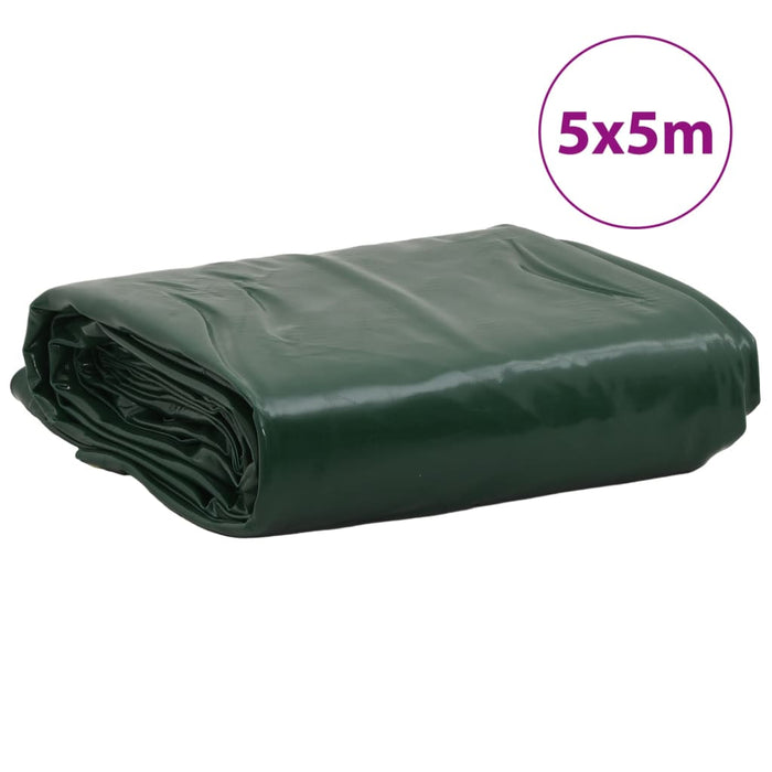 Prelata verde 5x5 m 650 g/m²