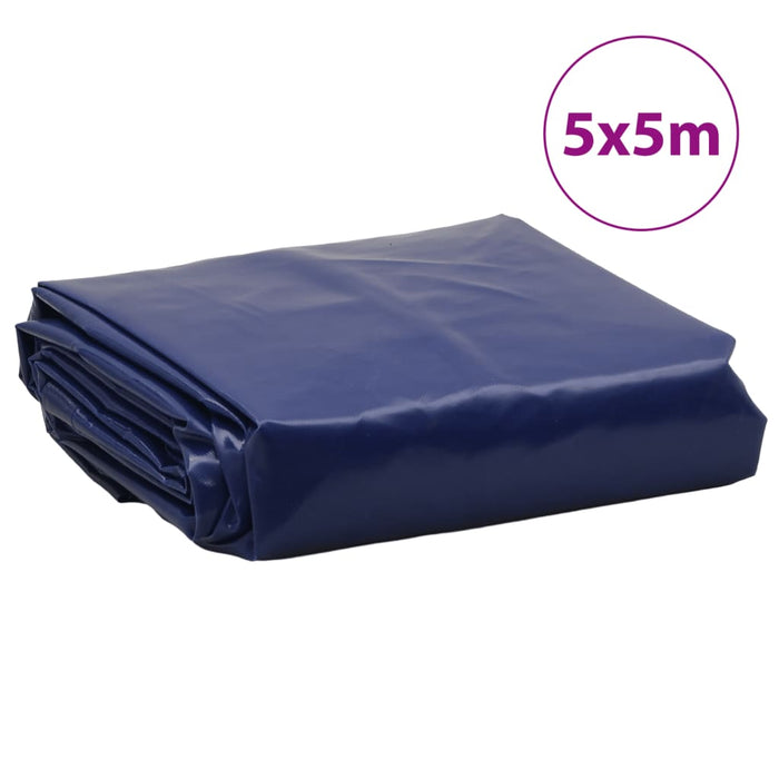 Tarpaulin Blue 5x5 m 650 g/m²