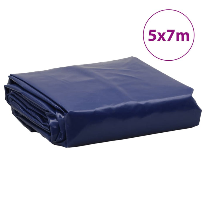 Tarpaulin Blue 5x7 m 650 g/m²