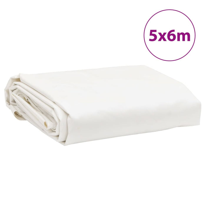 Prelata alba 5x6 m 650 g/m²