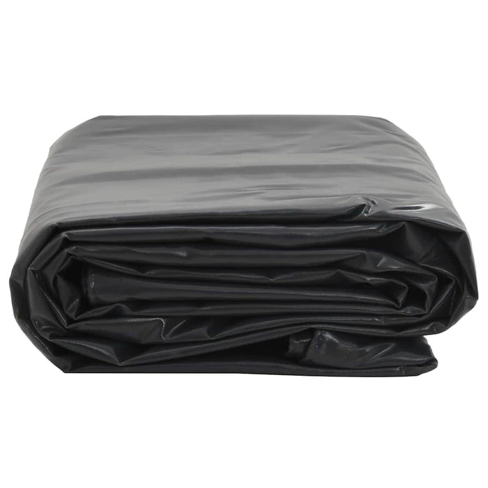 Tarpaulin Black 1x2.5 m 650 g/m²