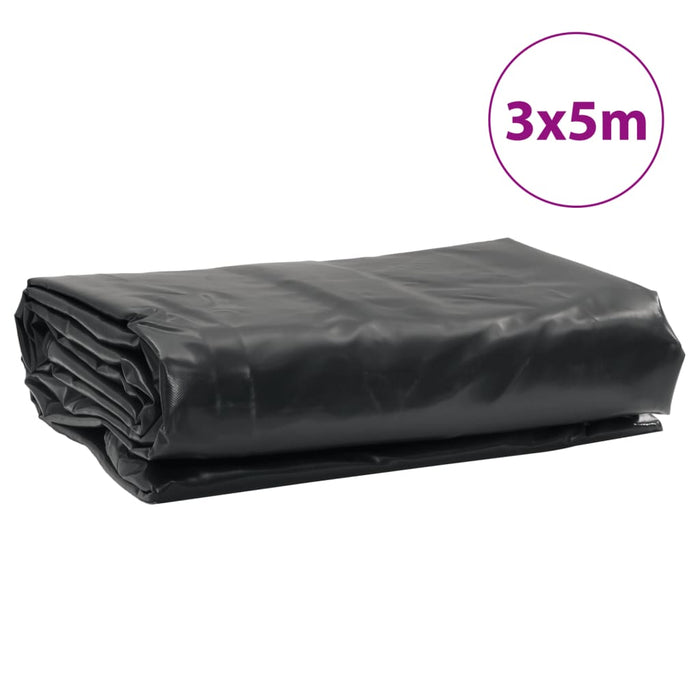 Tarpaulin Anthracite 3x5 m 650 g/m²