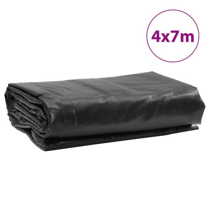 Tarpaulin Anthracite 4x7 m 650 g/m²