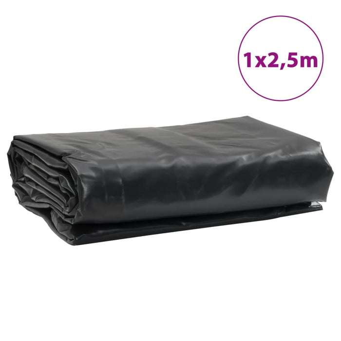 Prelata Antracit 1x2,5 m 600 g/m²