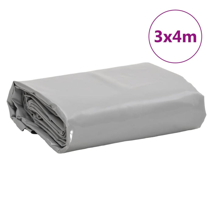 Prelata gri 3x4 m 650 g/m²