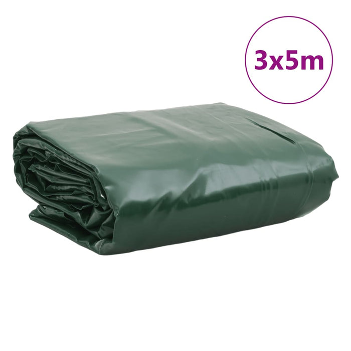 Prelata verde 3x5 m 650 g/m²