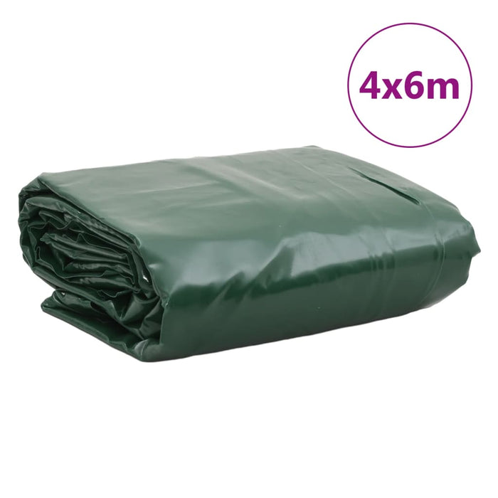 Prelata verde 4x6 m 650 g/m²