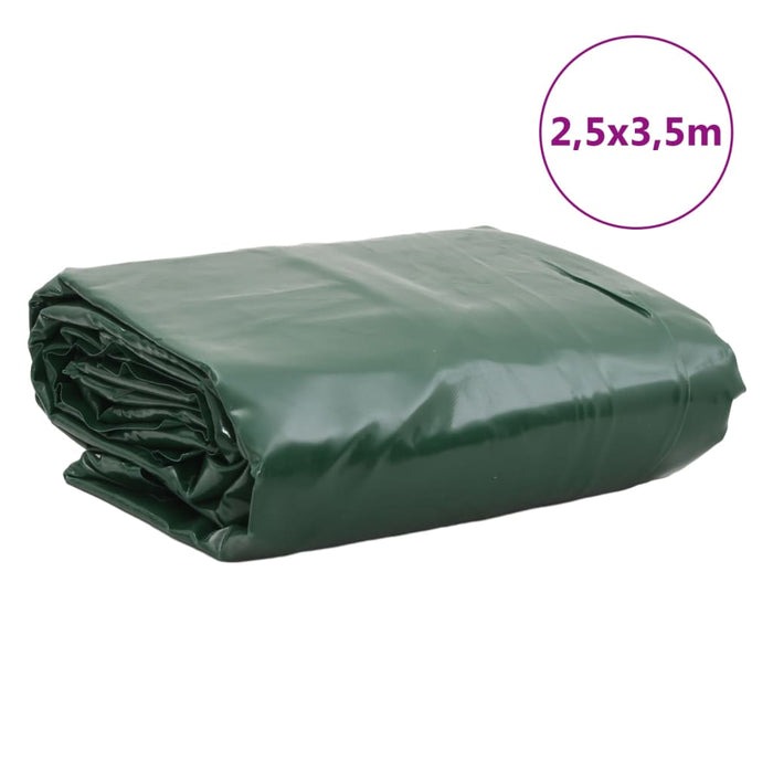 Prelata verde 2,5x3,5 m 650 g/m²