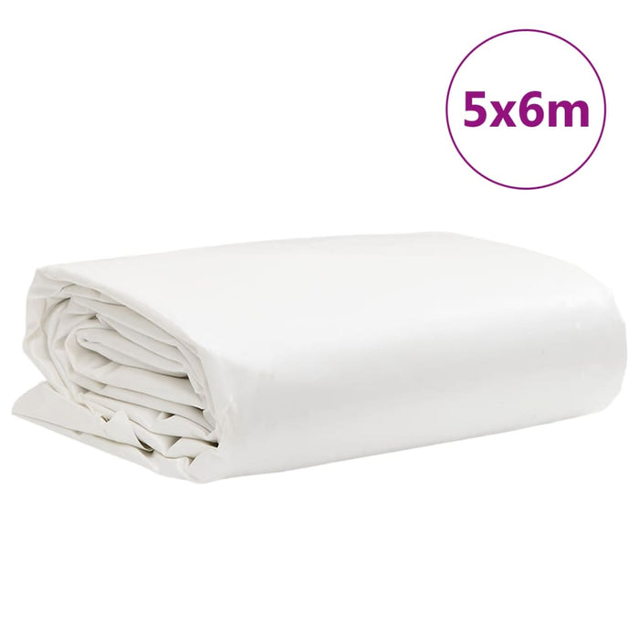 Prelata alba 5x6 m 650 g/m²