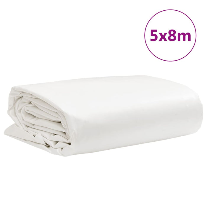 Prelata alba 5x8 m 650 g/m²