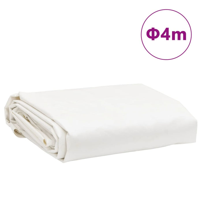 Prelata alba Ø 4 m 650 g/m²