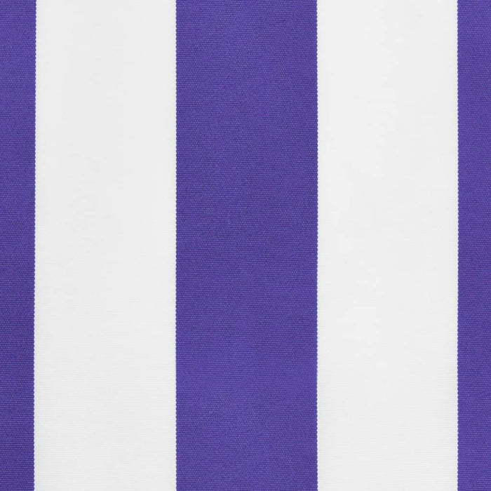 Replacement Fabric for Awning Valance Blue and White Stripe 3 m