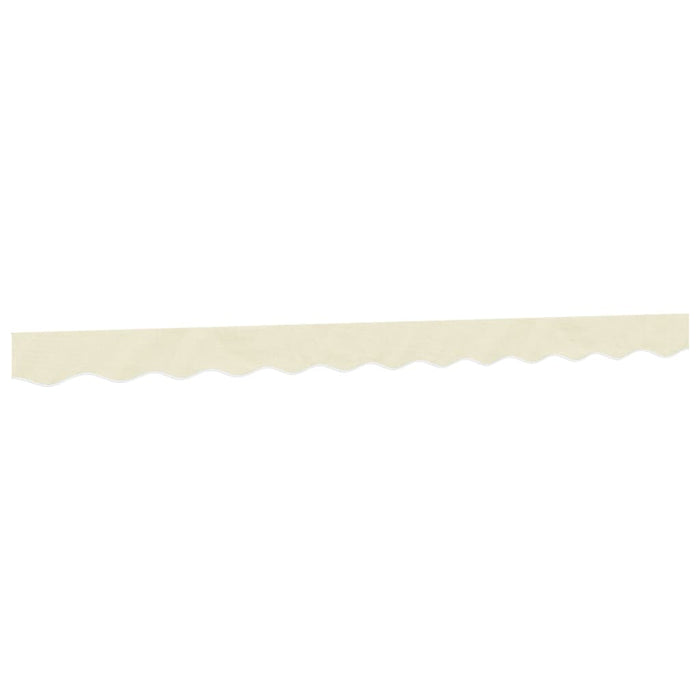 Replacement Fabric for Awning Valance Cream Stripe 3 m