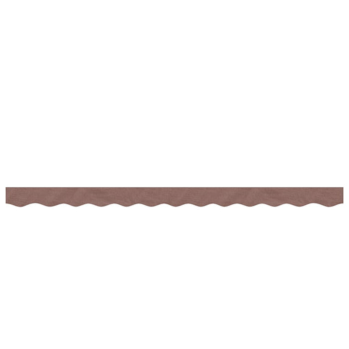 Replacement Fabric for Awning Valance Brown Stripe 3 m