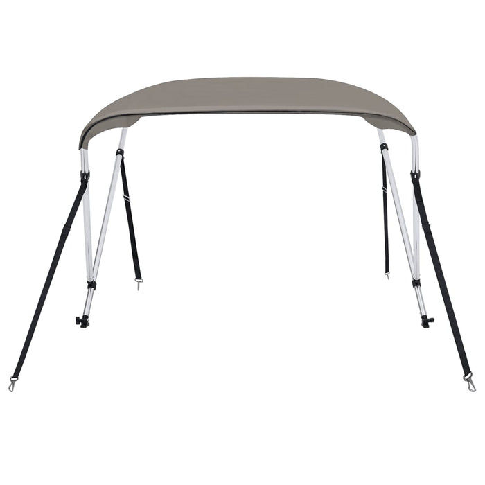 2-bow Bimini Top Grey 180x150x110 cm