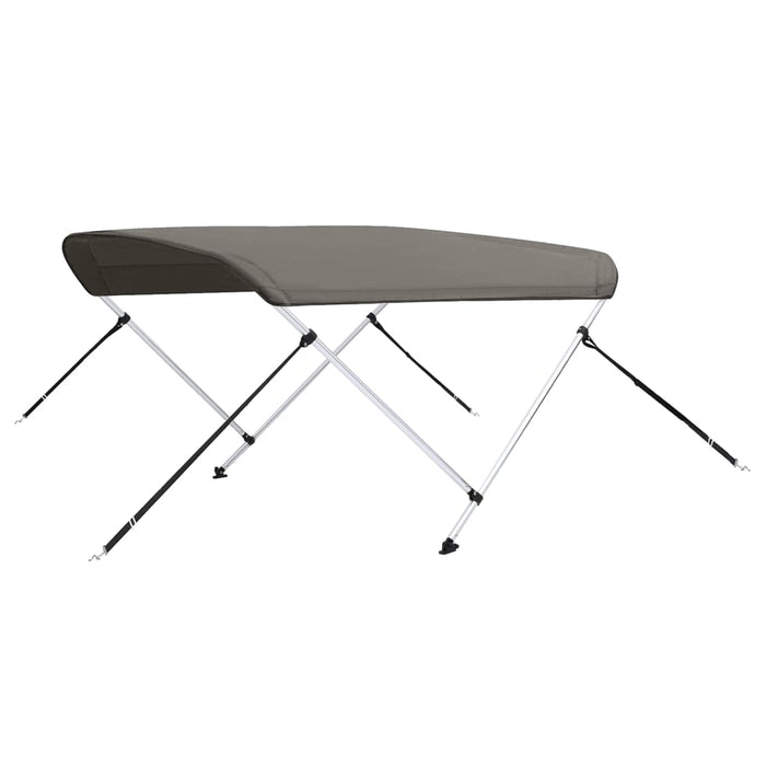 2-bow Bimini Top Grey 180x150x110 cm