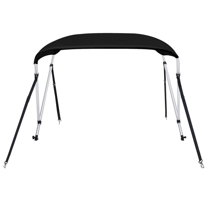 2-bow Bimini Top Black 180x130x110 cm