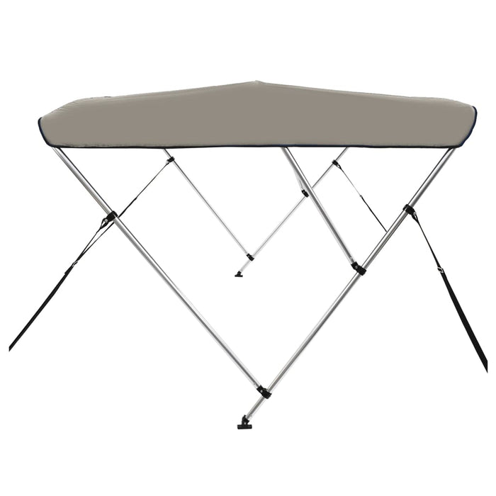 3-bow Bimini Top Grey 183x160x137 cm