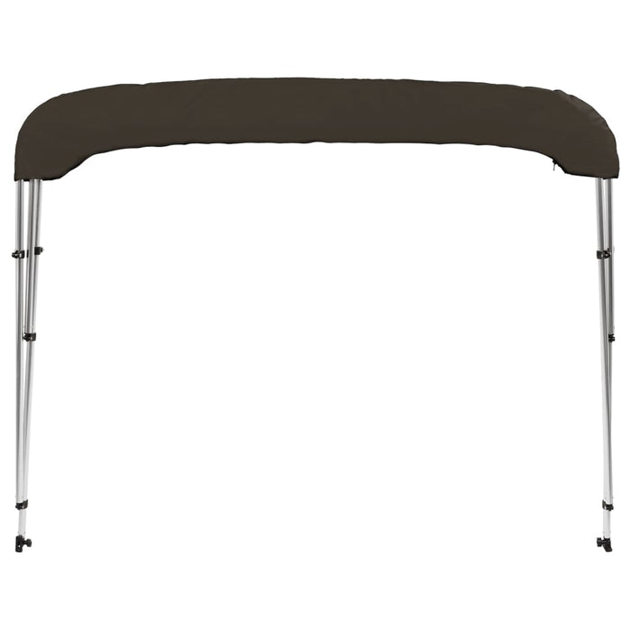 3-bow Bimini Top Black 183x196x137 cm