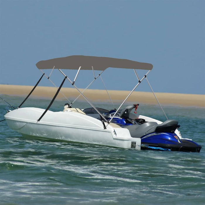 4-bow Bimini Top Grey 243x210x137 cm