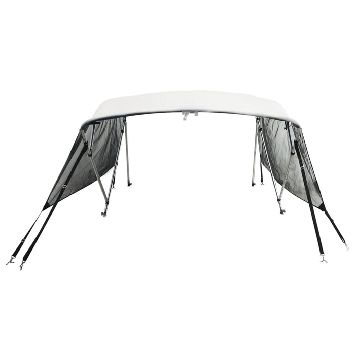 4-bow Bimini Top with Mesh Sidewalls 243x(200-213)x137 cm