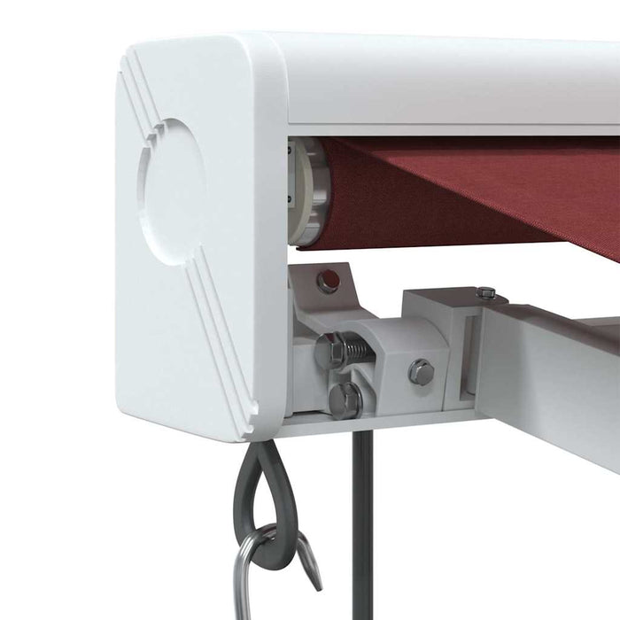 Automatic Retractable Awning Burgundy 450x300 cm