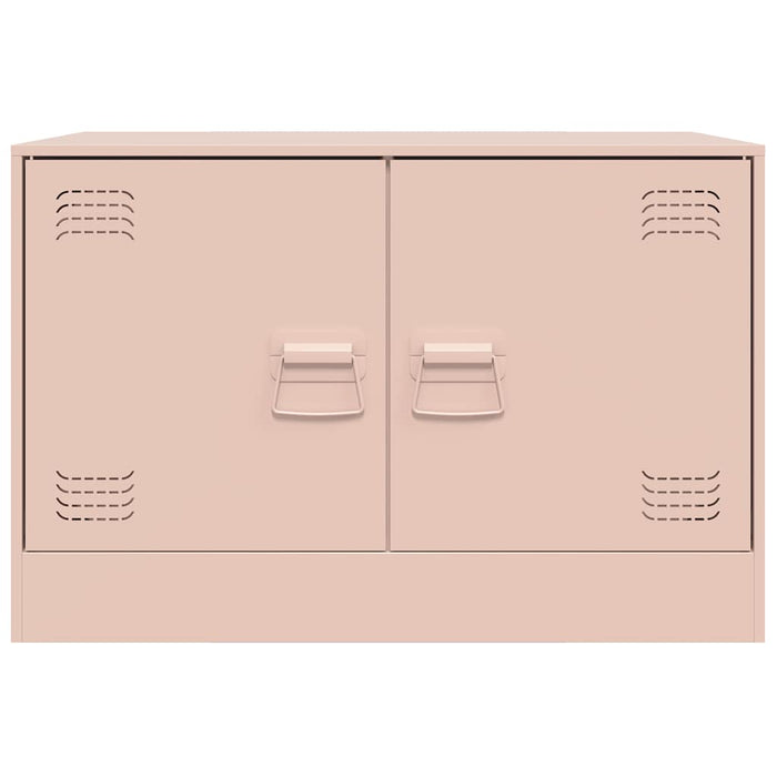 TV Cabinet Pink 67x39x44 cm Steel