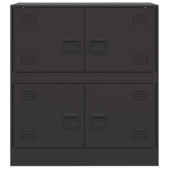 Sideboard Black 67x39x73 cm Steel