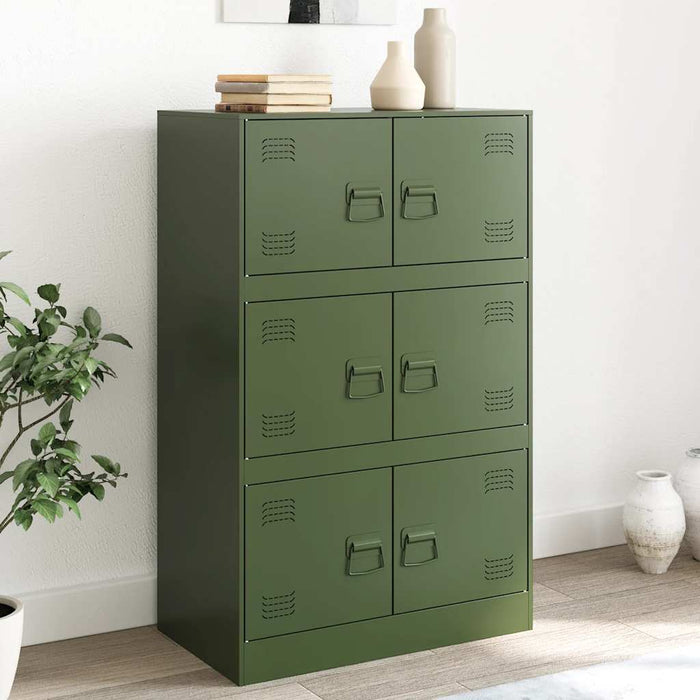 Бюфет Olive Green 67x39x107 см стомана