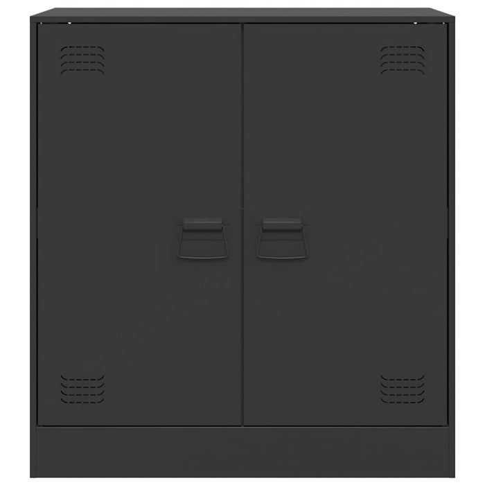 Sideboard Black 67x39x73 cm Steel