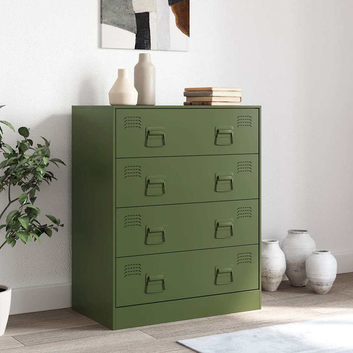 Бюфет Olive Green 67x39x83 см стомана