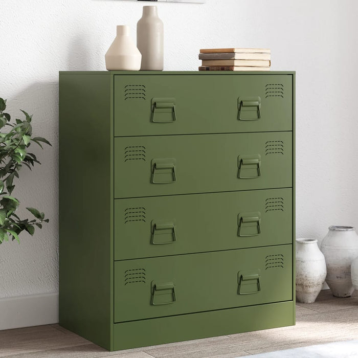 Бюфет Olive Green 67x39x83 см стомана