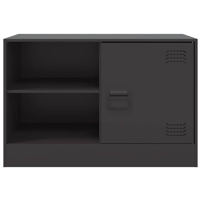 TV Cabinet Black 67x39x44 cm Steel