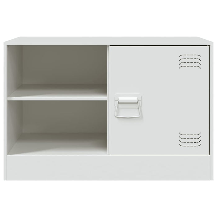 TV Cabinet White 67x39x44 cm Steel