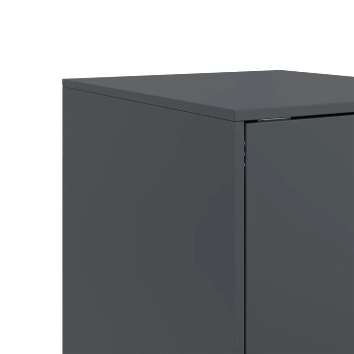 Sideboard Anthracite 34.5x39x107 cm Steel