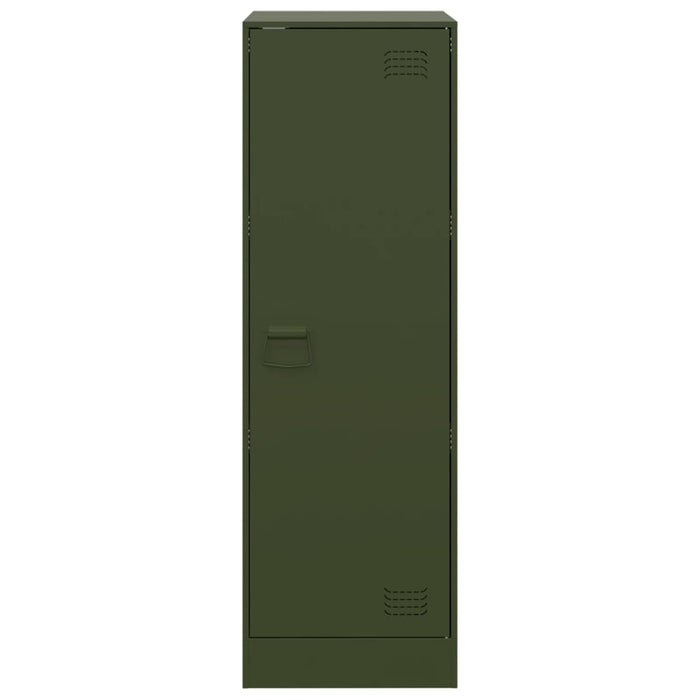 Sideboard Olive Green 34.5x39x107 cm Steel