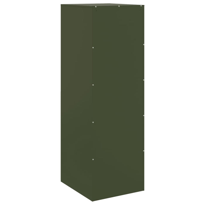 Sideboard Olive Green 34.5x39x107 cm Steel