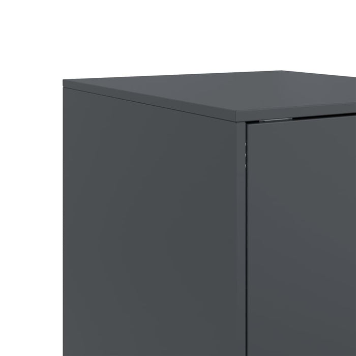 Sideboard Anthracite 34.5x39x73 cm Steel