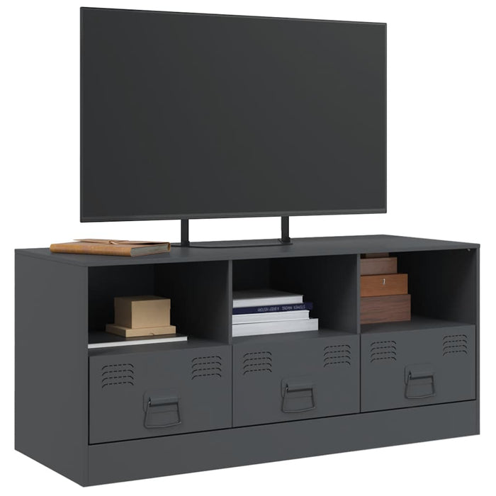 TV Cabinet Anthracite 99x39x44 cm Steel