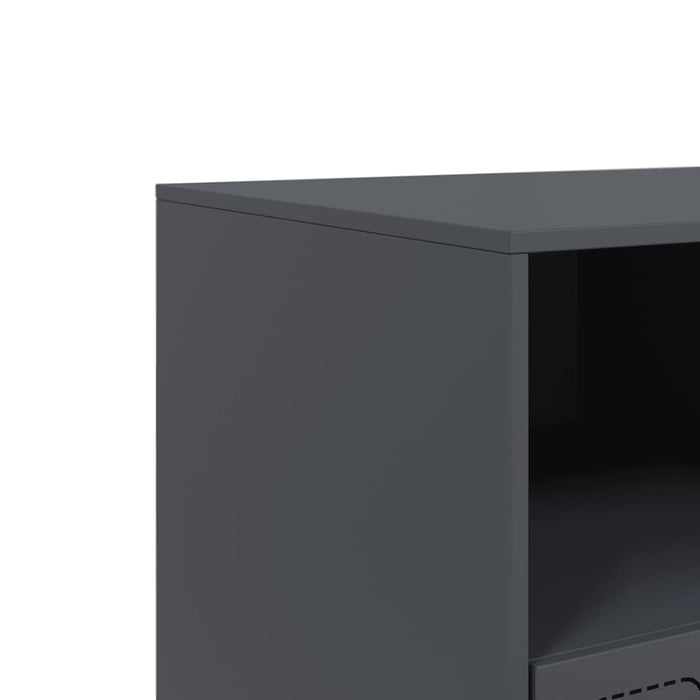 TV Cabinet Anthracite 99x39x44 cm Steel