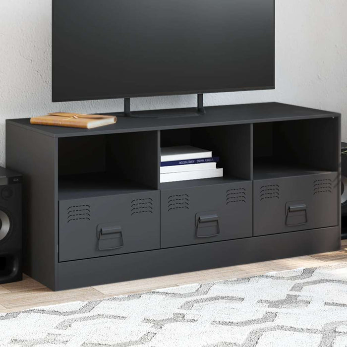 TV Cabinet Anthracite 99x39x44 cm Steel