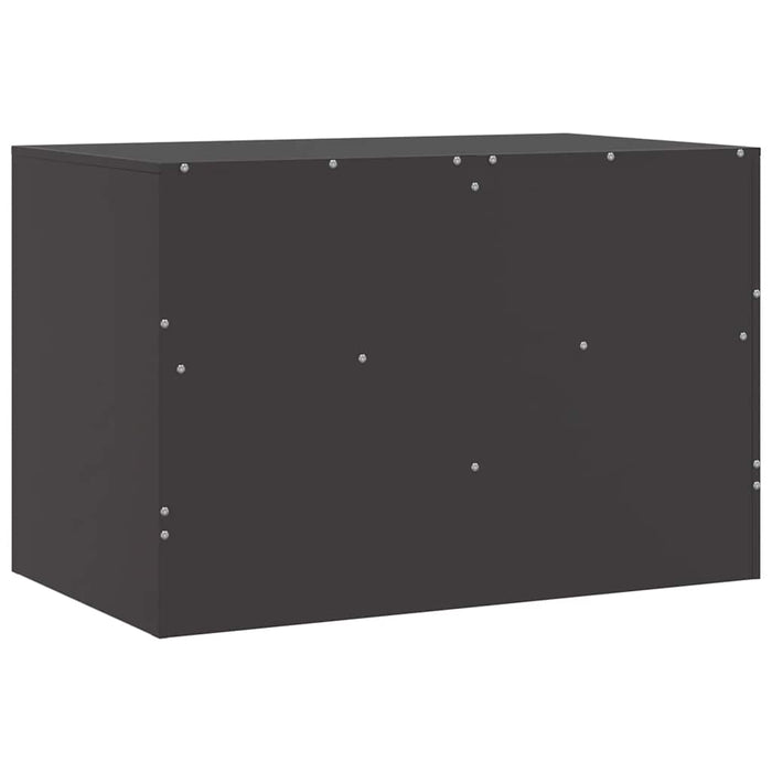 TV Cabinet Black 67x39x44 cm Steel