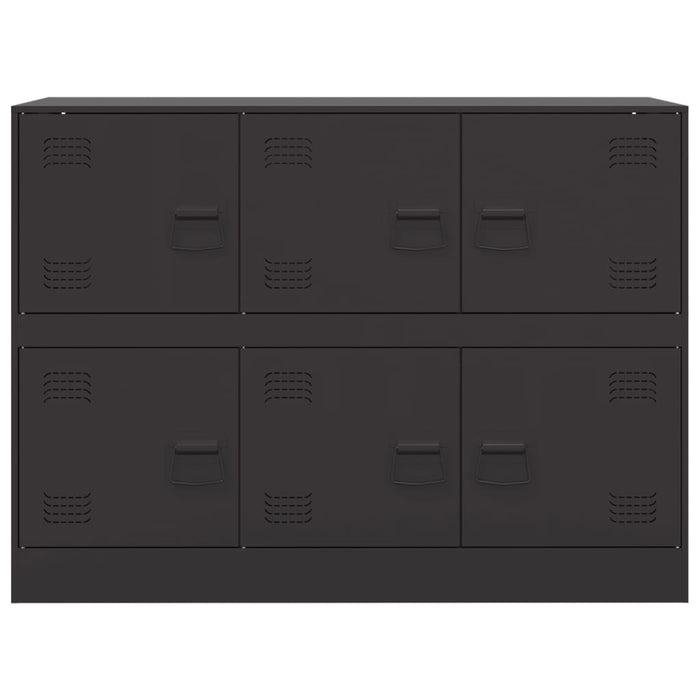 Sideboard Black 99x39x73 cm Steel