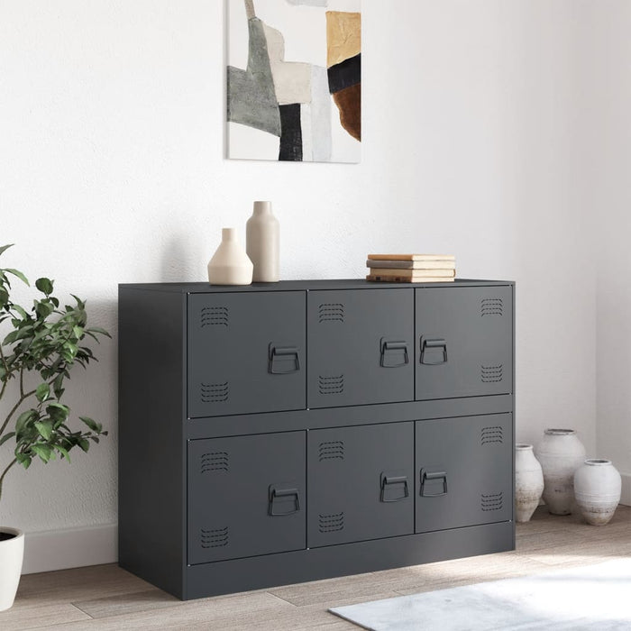 Sideboard Anthracite 99x39x73 cm Steel