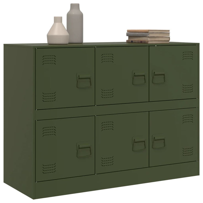 Бюфет Olive Green 99x39x73 см стомана