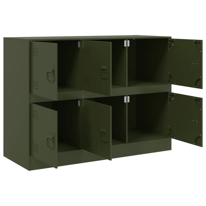 Бюфет Olive Green 99x39x73 см стомана