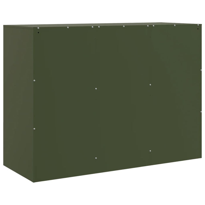 Бюфет Olive Green 99x39x73 см стомана