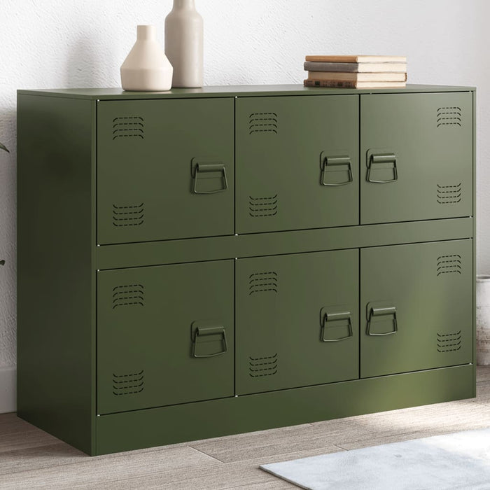 Бюфет Olive Green 99x39x73 см стомана